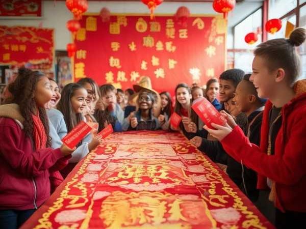 新春群聚，温馨祝福，拉近同学情谊