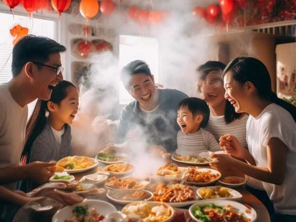 欢聚新居庆盛宴，共享火锅暖人心
