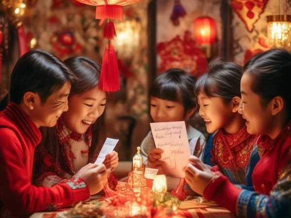 温馨团圆，祝福满满——亲戚间的简短新年祝福