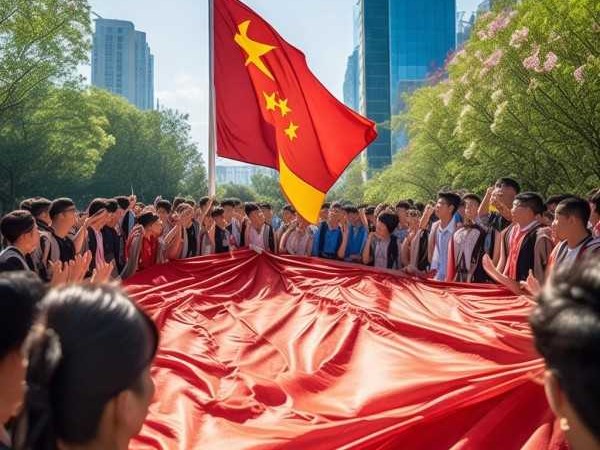 团旗百年飘扬，青春华章再续——建团百年华诞祝福